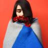 Плед из шерсти Woolkrafts Halfy 140х200 см