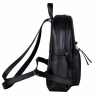 Рюкзак зі шкіри Jizuz Carbon New Black з м&#39;якою спинкою