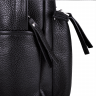 Рюкзак из кожи Jizuz Carbon New Black с мягкой спинкой