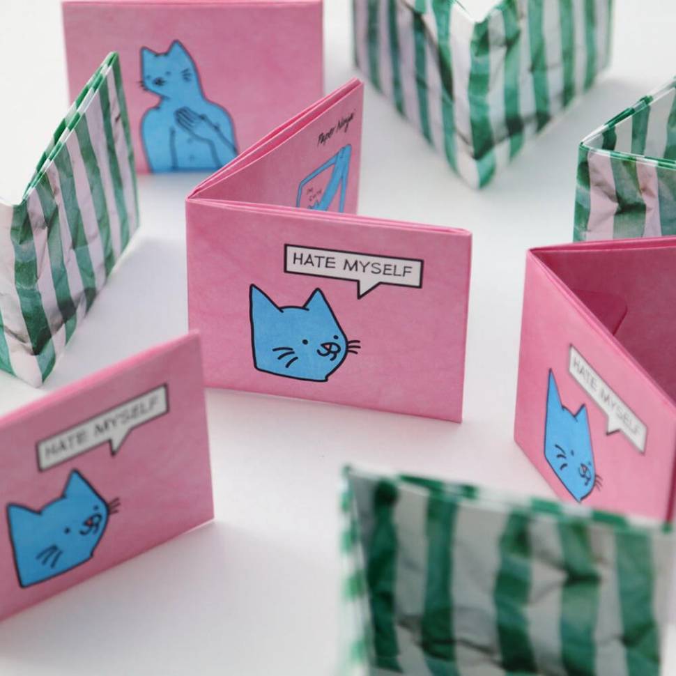 Кошелек Paper Ninja Полосатый