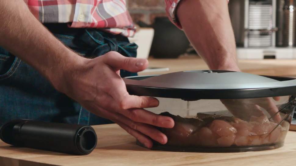 Емкость для маринада вакуумная Tomorrow's Kitchen с насосом