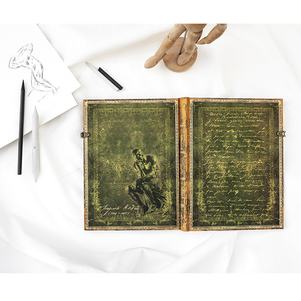 Большой блокнот Paperblanks Манускрипты Роден Линия
