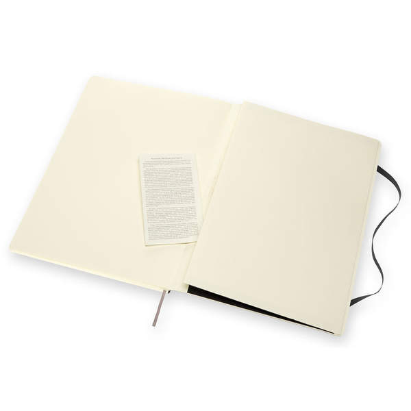 Большой Блокнот Moleskine Classic А4 Мягкая Обложка Черный Чистые Листы