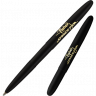 Ручка Bullet Fisher Space Pen з емблемою Fisher Чорний матовий