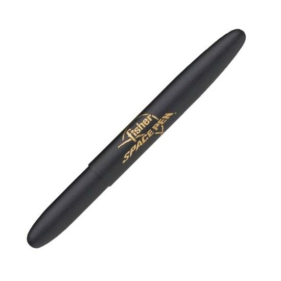 Ручка Bullet Fisher Space Pen с эмблемой Fisher Черный матовый