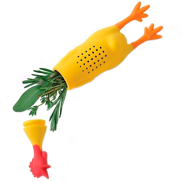 Емкость для заваривания специй погружная Le Crock Coq Chicken Fred and Friends