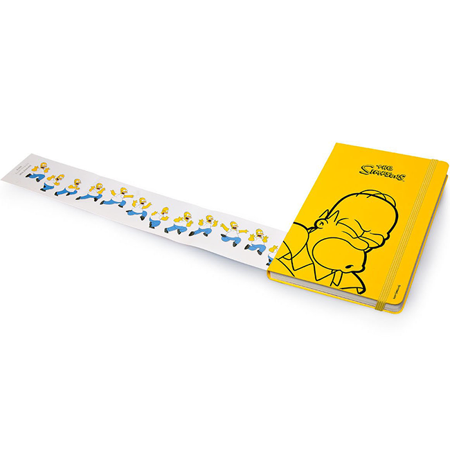 Середній блокнот Moleskine The Simpsons Лінія Жовтий