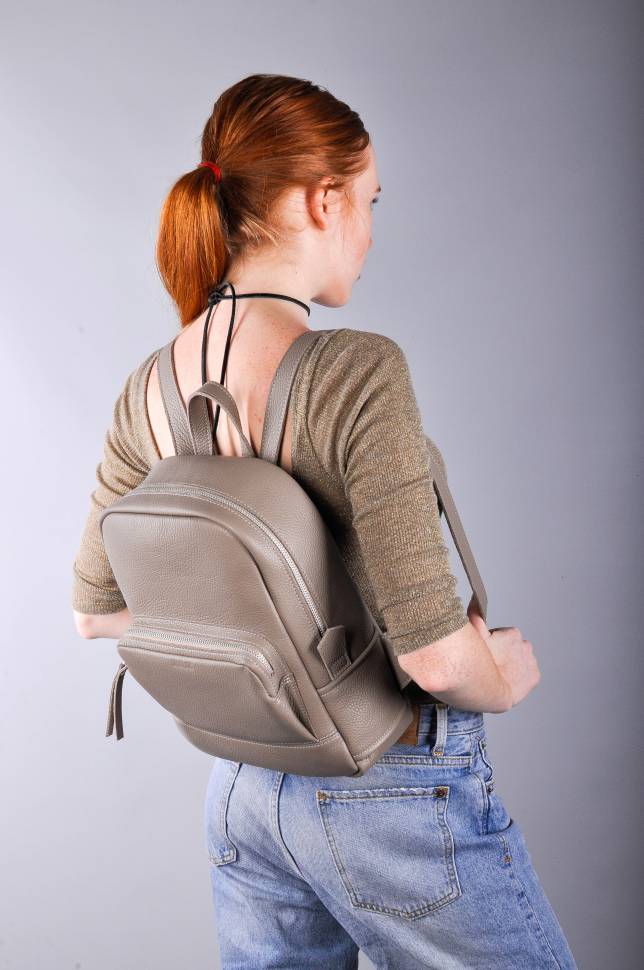 Рюкзак из кожи JIZUZ Copper Beige