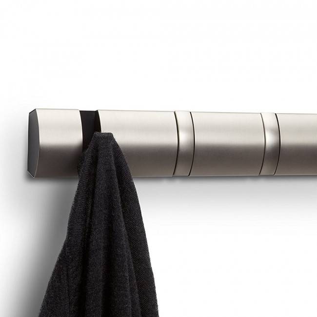 Настенная вешалка UMBRA 5 Flip Никель