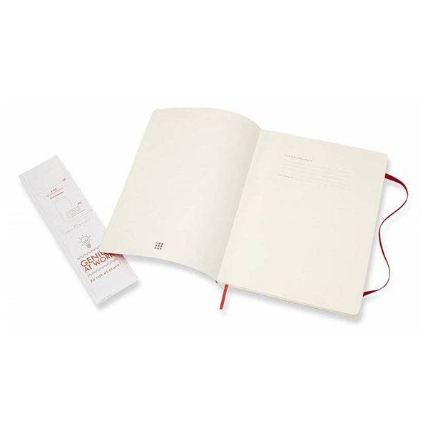 Великий блокнот Moleskine Classic М&#39;яка обкладинка Червоний Точка