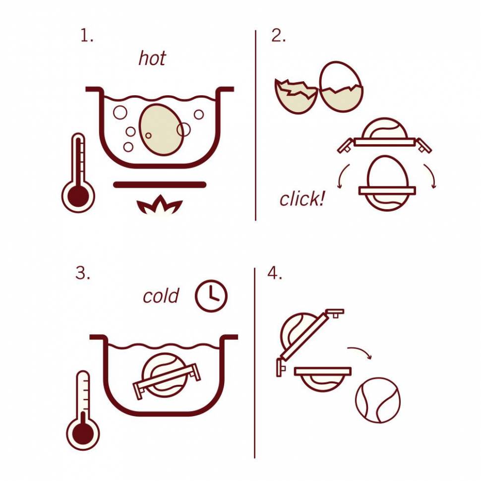 Форма для варених яєць Monkey Business Golf