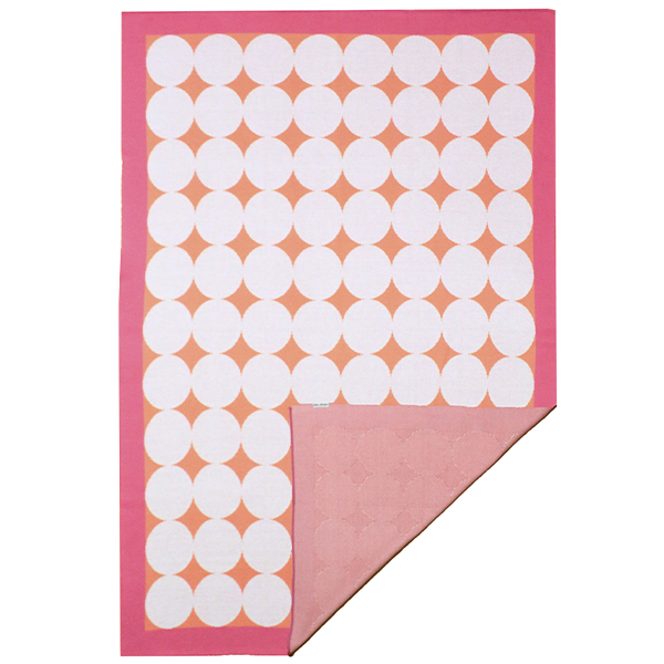 Детский плед Cover Me розовый с коралловым