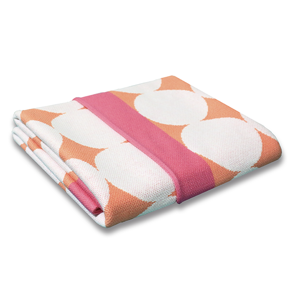 Детский плед Cover Me розовый с коралловым