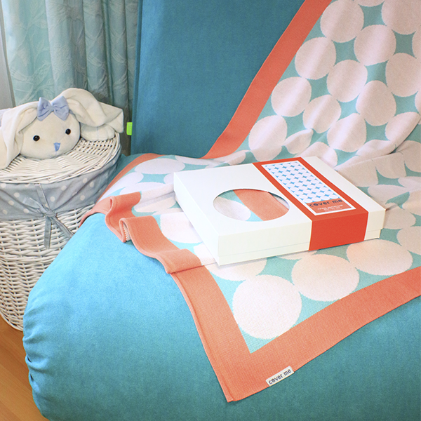 Детский плед Cover Me розовый с коралловым