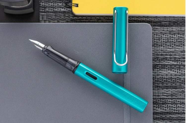 Пір&#39;яна Ручка Lamy AL-Star Бірюзова F (T10)