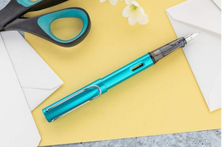 Пір&#39;яна Ручка Lamy AL-Star Бірюзова F (T10)