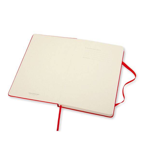 Блокнот Moleskine Classic Середній Чисті Листи Червоний