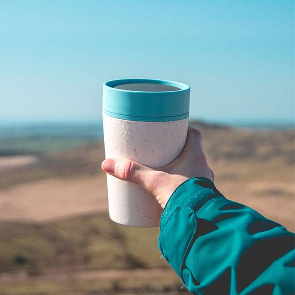 Эко-чашка Circular Cup Blue/Black 230 мл Эко-чашка Circular Cup Blue/Black 230 мл