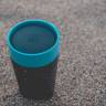 Эко-чашка Circular Cup Blue/Black 230 мл