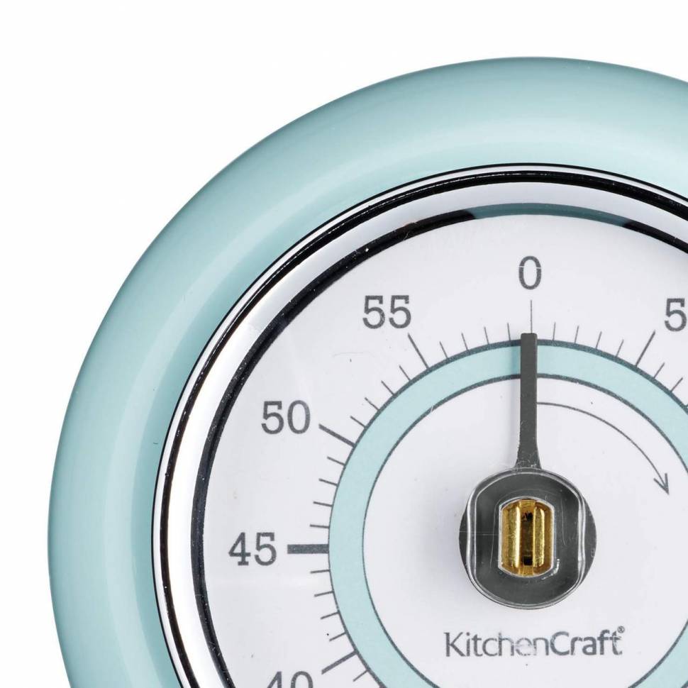 Кухонный таймер на магните Ностальгия KitchenCraft голубой