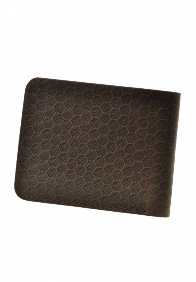 Портмоне BlankNote Карбон 4.1 Орех