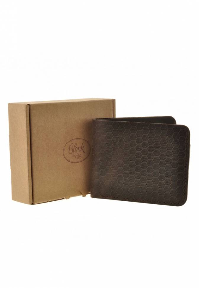 Портмоне BlankNote Карбон 4.1 Орех