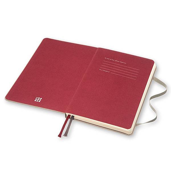 Средний блокнот  Moleskine Two-Go Медиум Серый Линия/Чистые листы