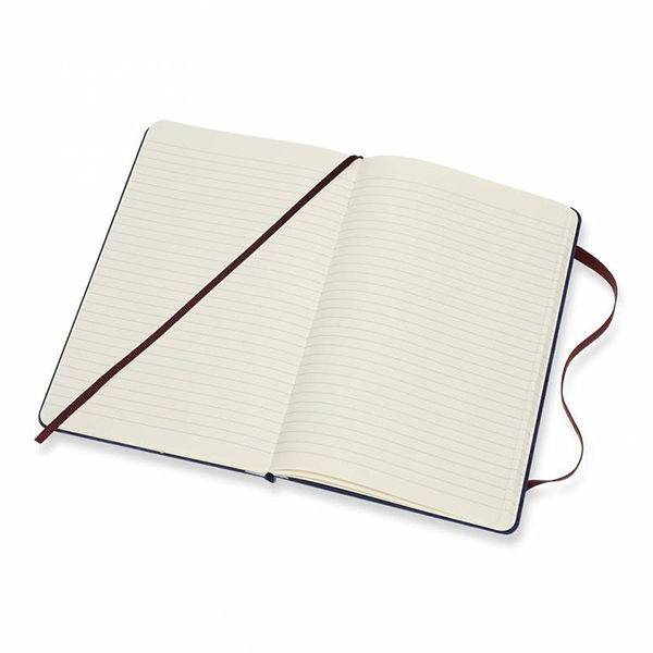 Записна книжка Moleskine Rolling Stones середня Лінія Синій Велюр