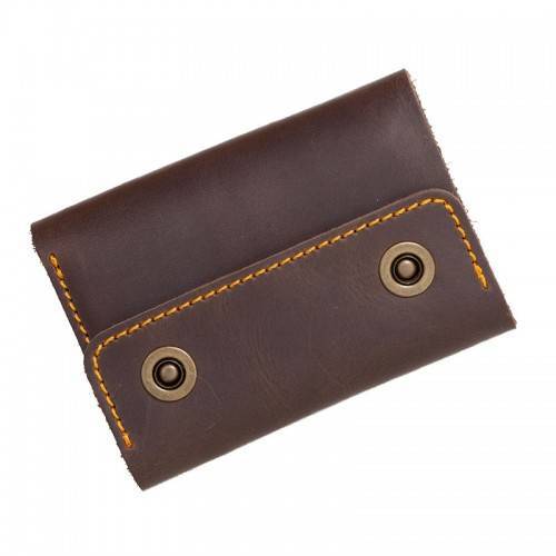 Портмоне Black Brier с карманом для монет Коричневое