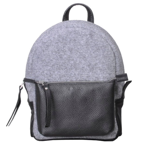 Рюкзак из кожи и войлока Jizuz Felt