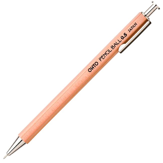 Шариковая ручка OHTO Pencil Ball 0.5 Натуральная