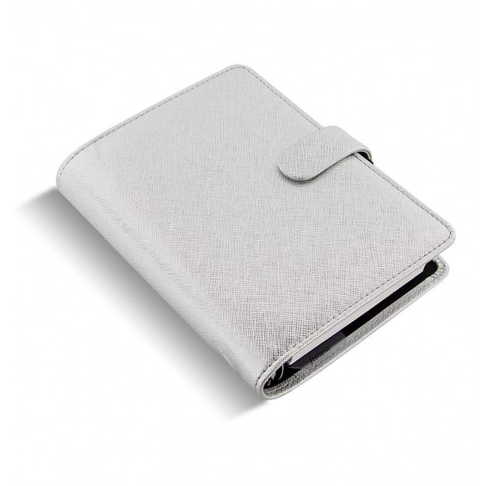 Органайзер Filofax Saffiano Personal Metallic Silver (028754)
