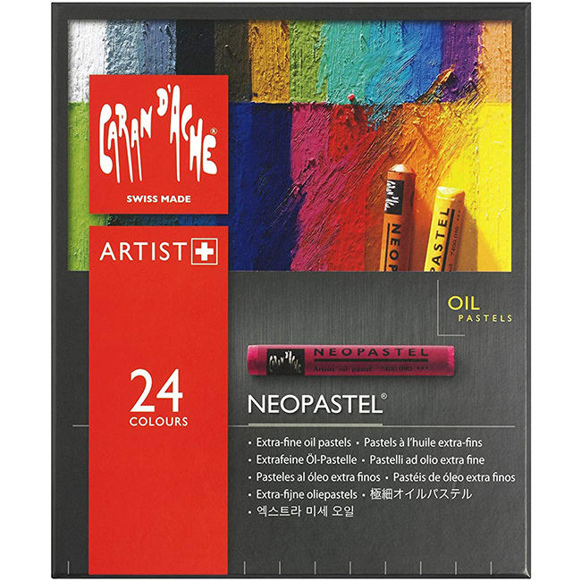 Пастель олійна Caran d&#39;Ache Neopastel 24 кольору