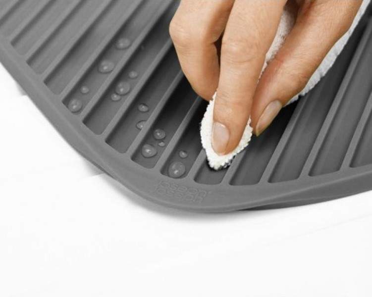 Килимок Сушарка для посуду Joseph Joseph Flume Великий Сірий