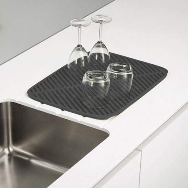 Килимок Сушарка для посуду Joseph Joseph Flume Великий Сірий