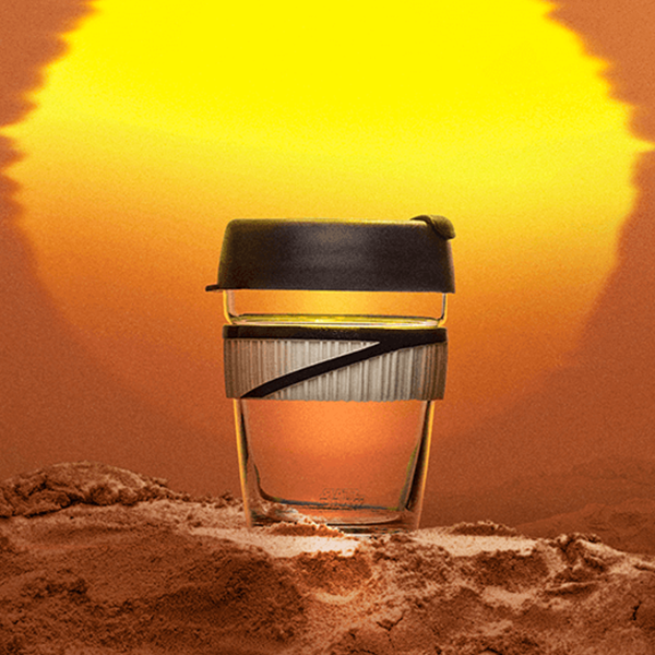 Термокружка KeepCup из стекла Brew Rey Medium 340 мл