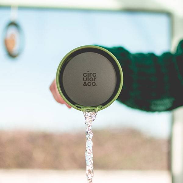 Эко-чашка Circular Cup Label Blue 230 мл