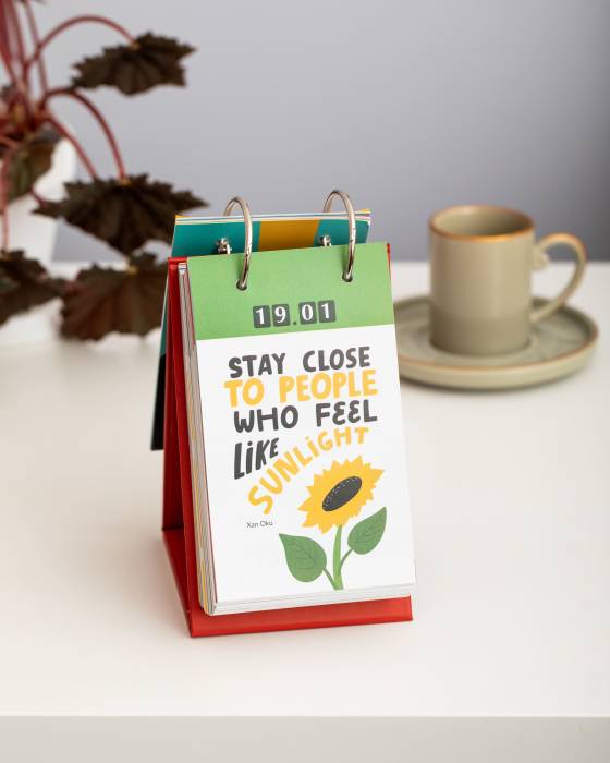 Настольный календарь Gifty Английский UPGRADE