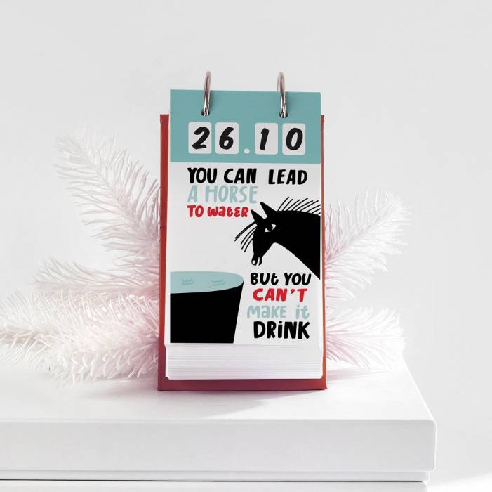 Настольный календарь Gifty Английский UPGRADE