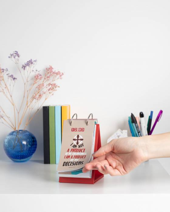 Настольный календарь Gifty Английский UPGRADE