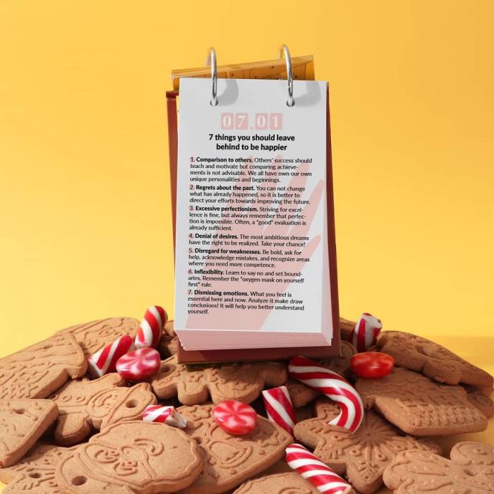 Настольный календарь Gifty Английский UPGRADE