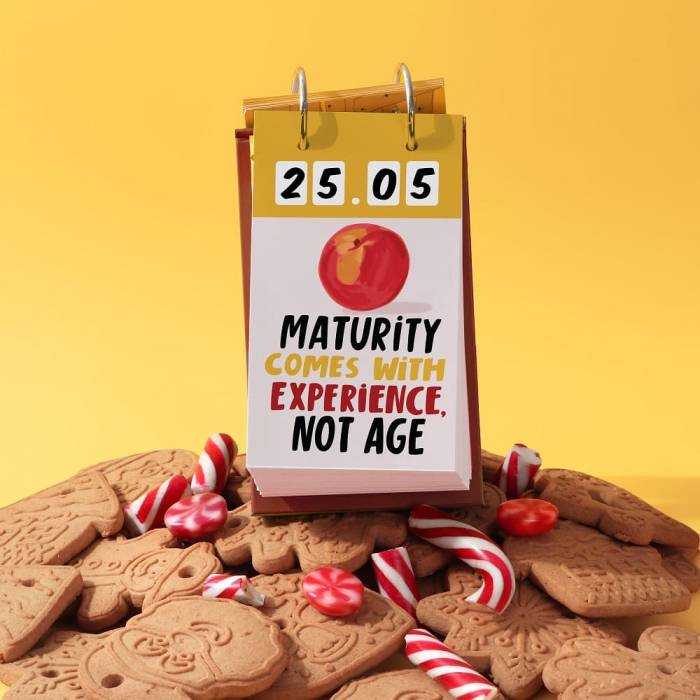 Настольный календарь Gifty Английский UPGRADE