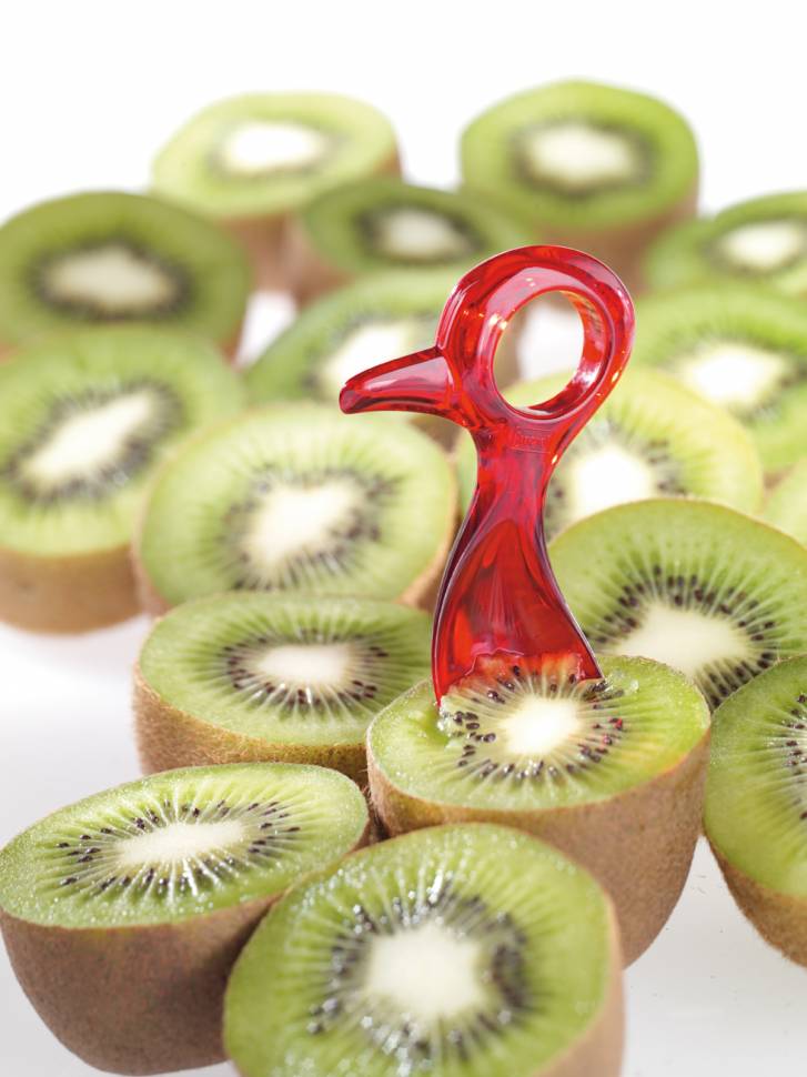 Ложка для ківі KIWI Червона