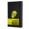 Записна книжка Moleskine Rolling Stones середня Лінія Чорний
