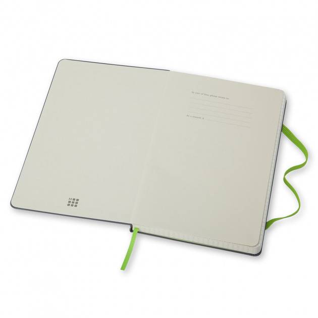 Средний блокнот Moleskine Evernote Серый клетка