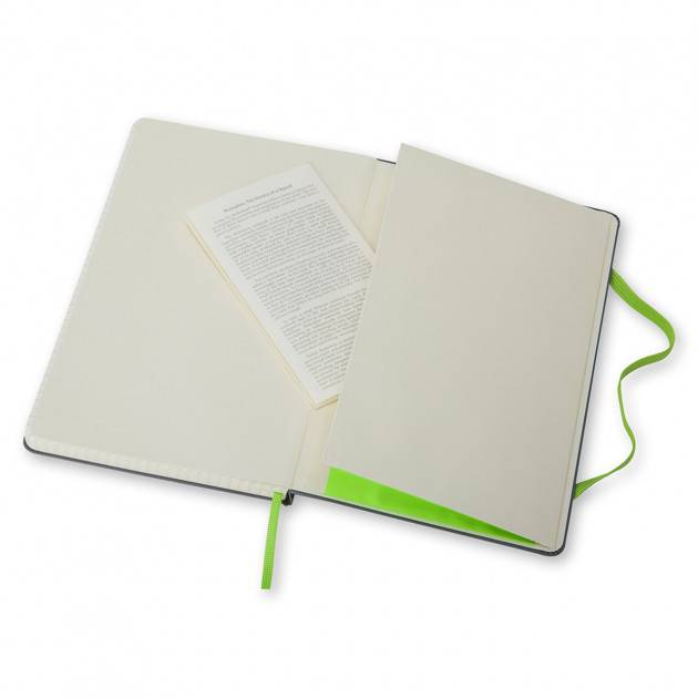 Средний блокнот Moleskine Evernote Серый клетка