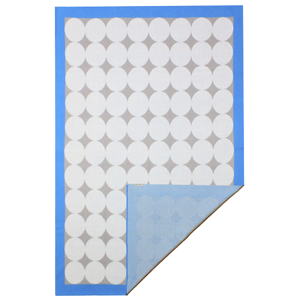 Детский плед Cover Me голубой с серым