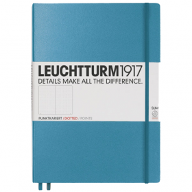 Блокнот Leuchtturm1917 MasterSlim Холодный синий Точка (354758)