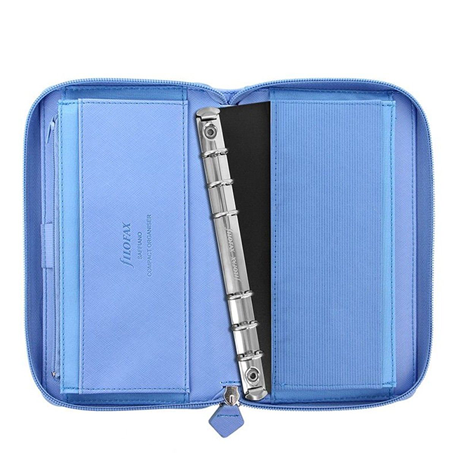 Органайзер Filofax Saffiano Compact Zip Vista Blue (022592)