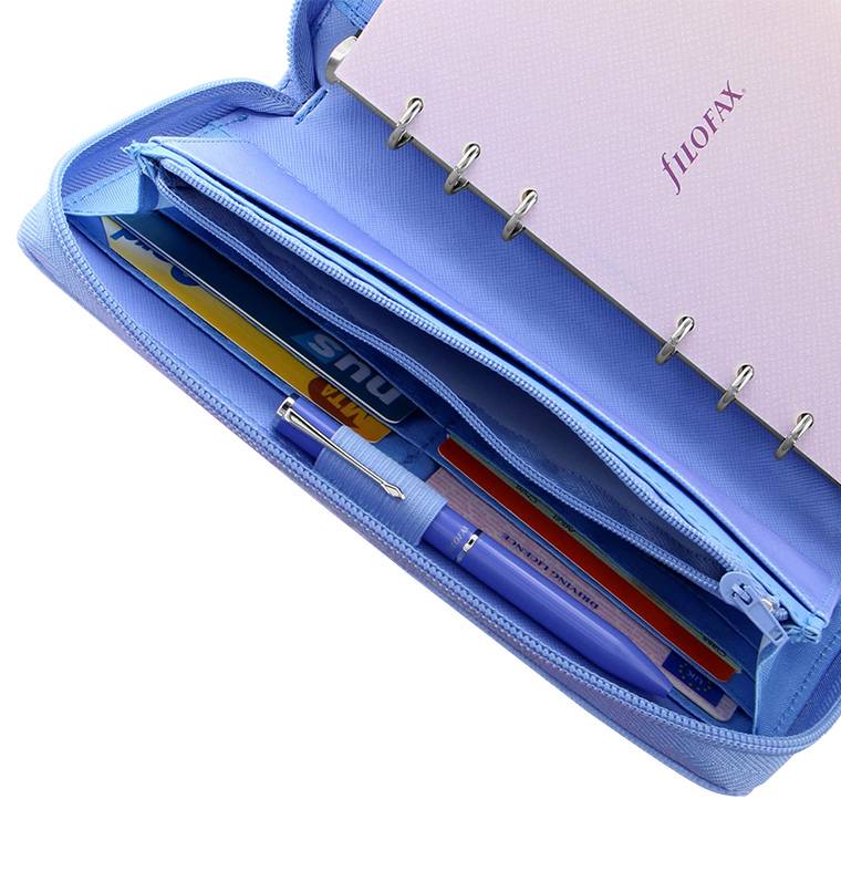 Органайзер Filofax Saffiano Compact Zip Vista Blue (022592)